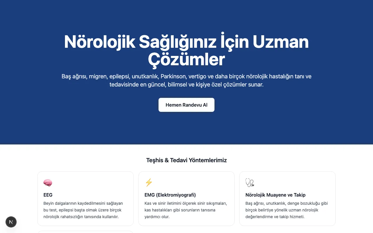 NeuroPrecision teması