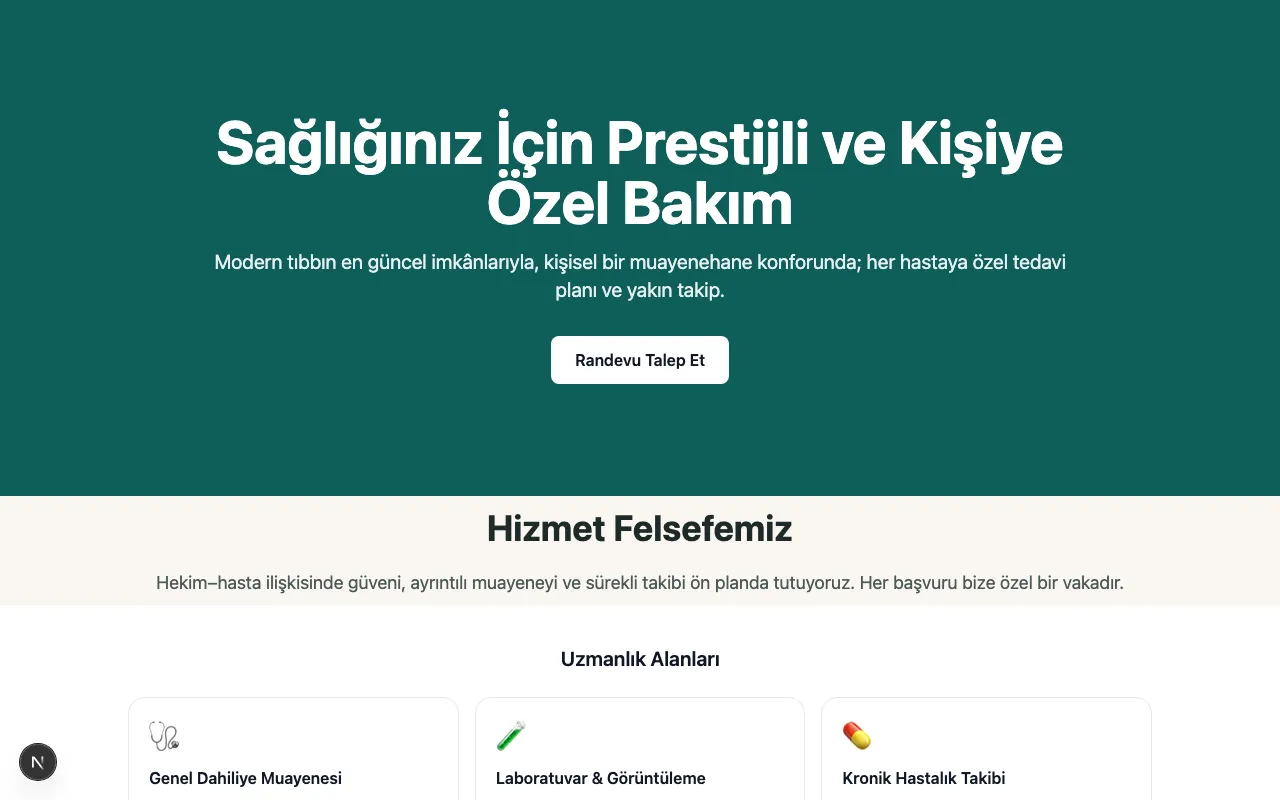 Prestige Care teması