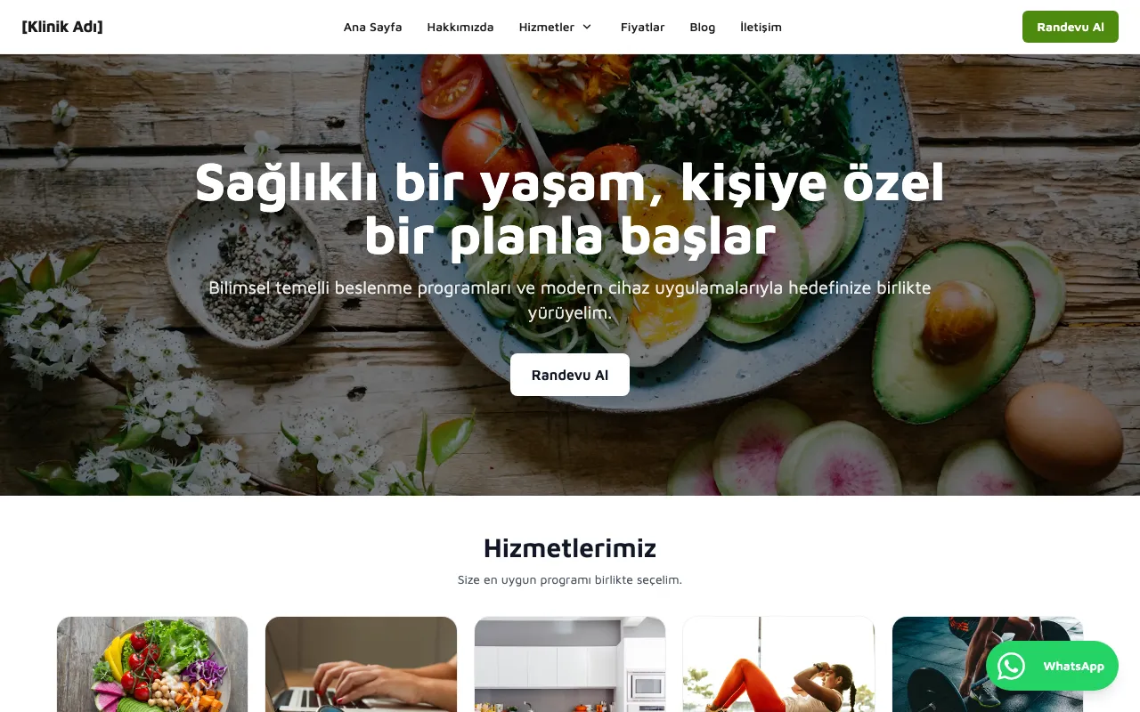 Vita Klinik teması